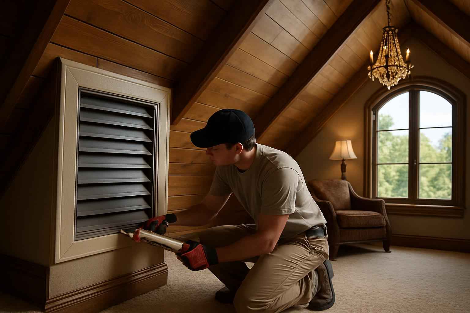 Attic Vent Sealing Service in Marble Falls TX
