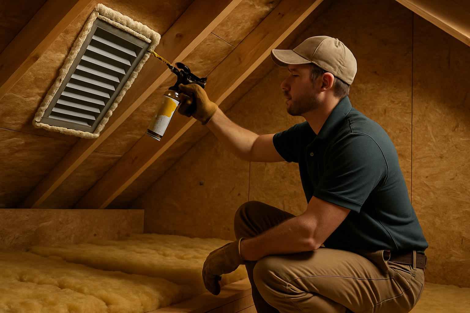 Attic Vent Sealing Service in Mason TX