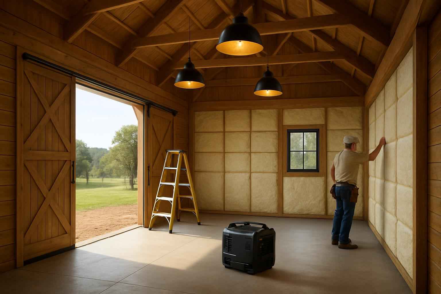 Barn Energy Upgrade Contractor in Mason TX
