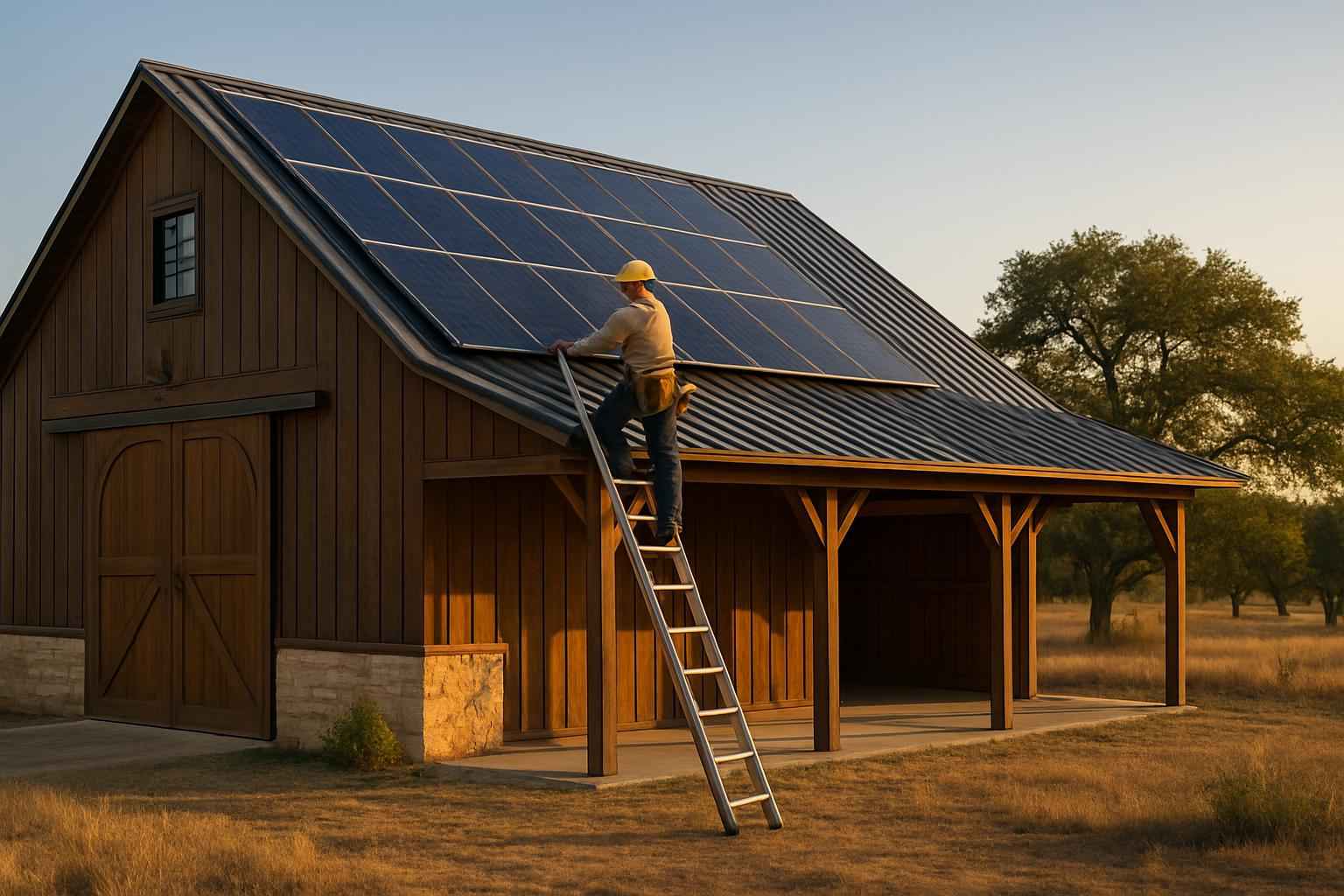 Barn Energy Upgrade Contractor in Medina TX
