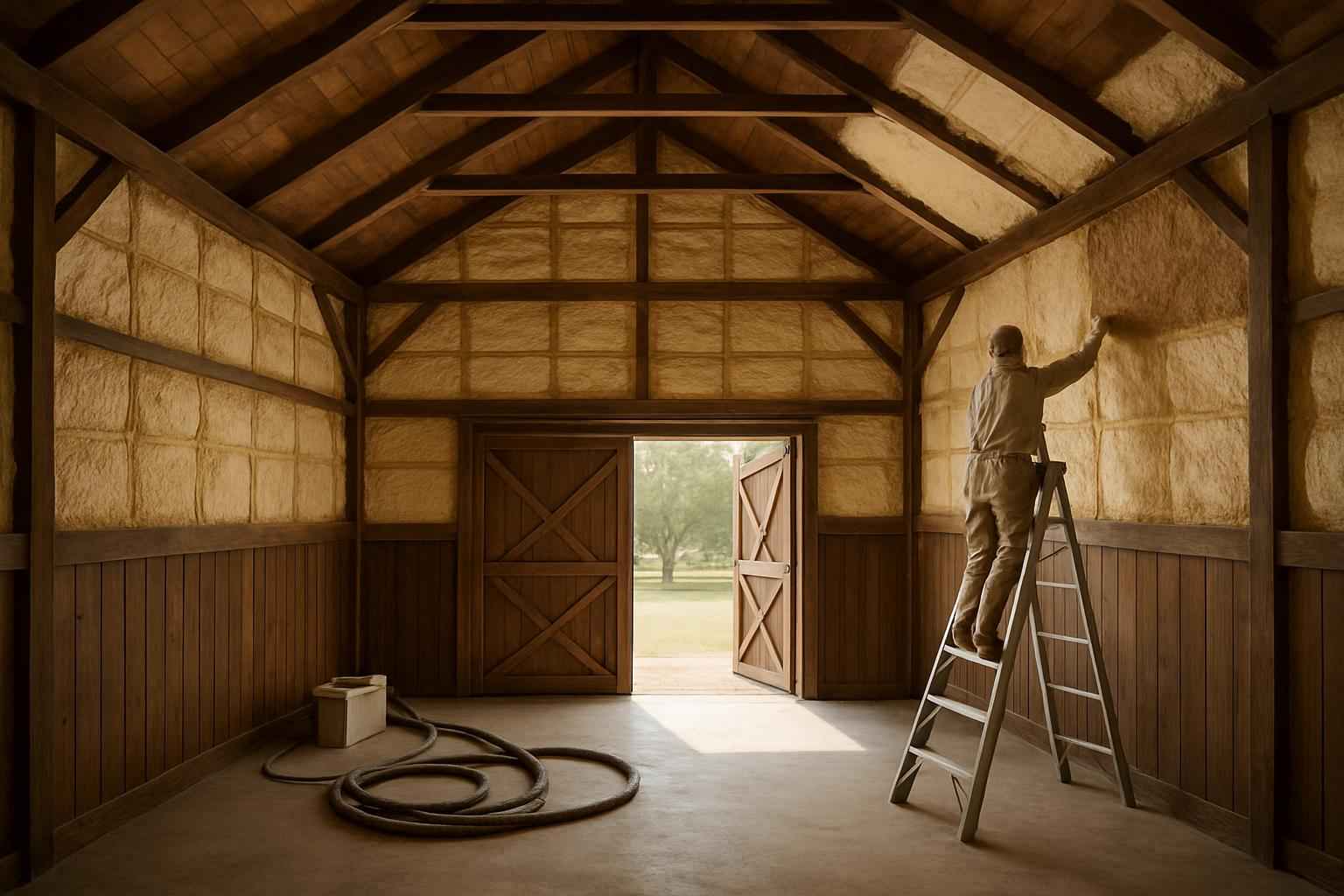 Barn Insulation Repair Service in Fischer TX