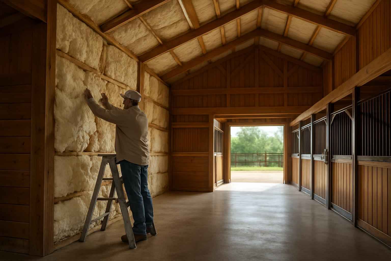 Barn Insulation Repair Service in Marble Falls TX