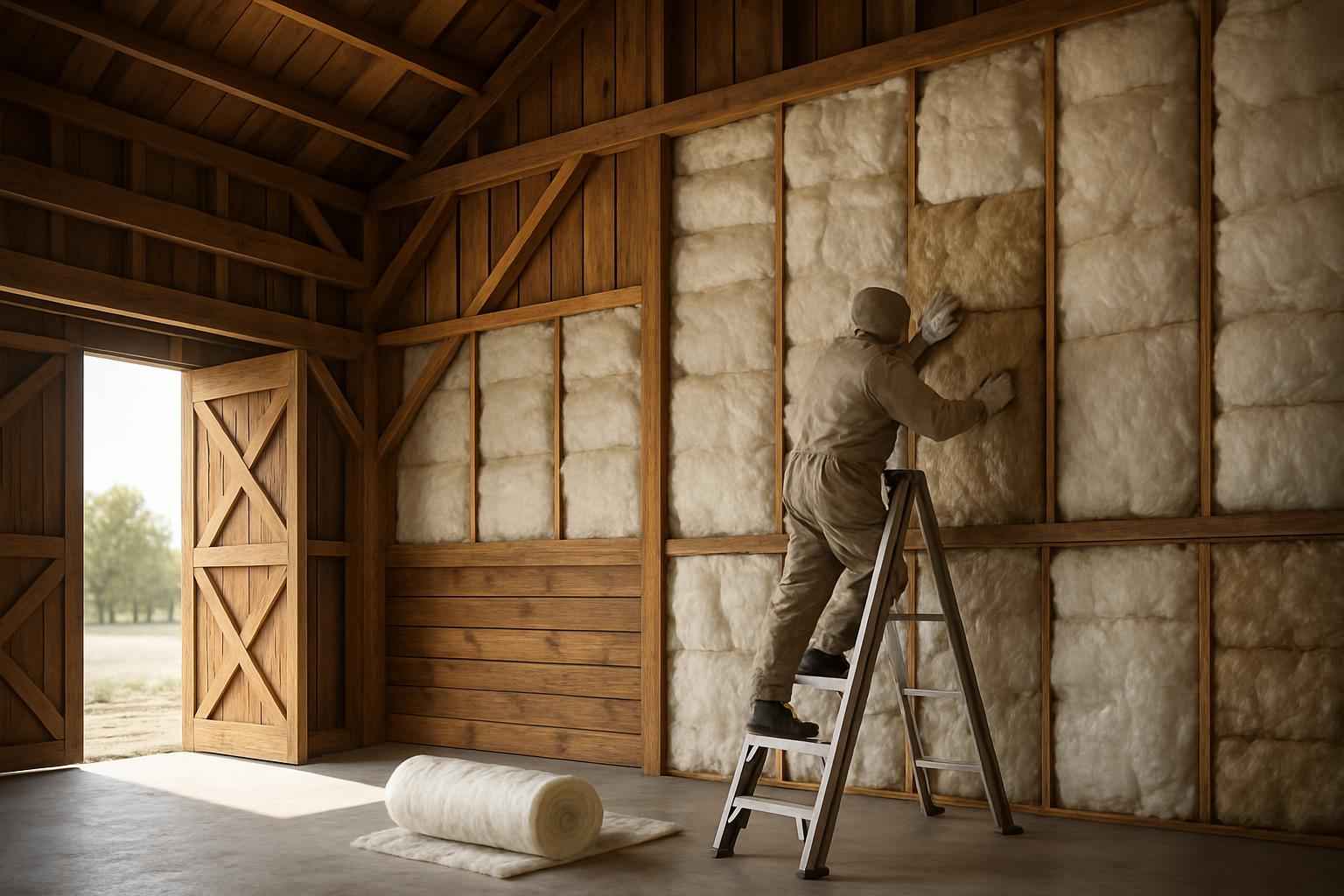 Barn Insulation Repair Service in Mason TX