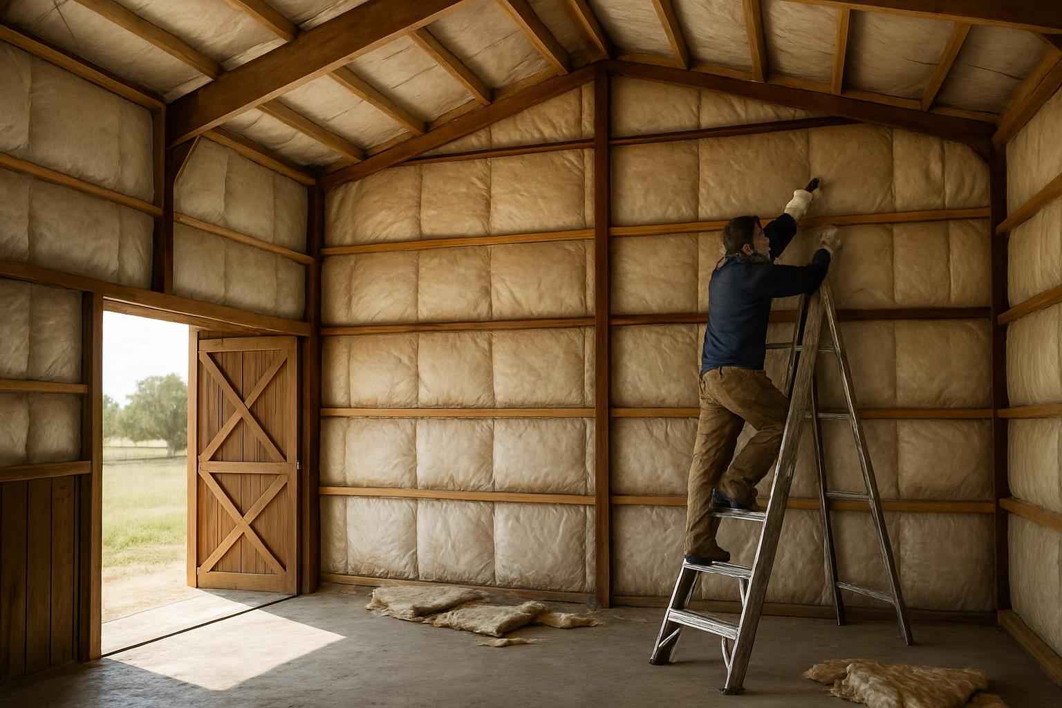 Barn Insulation Repair Service in Pontotoc TX