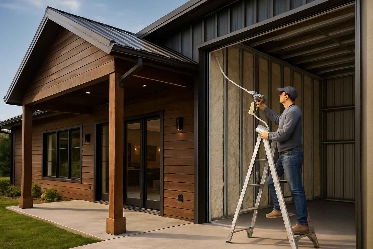 Barndominium Air Seal Service in Medina TX