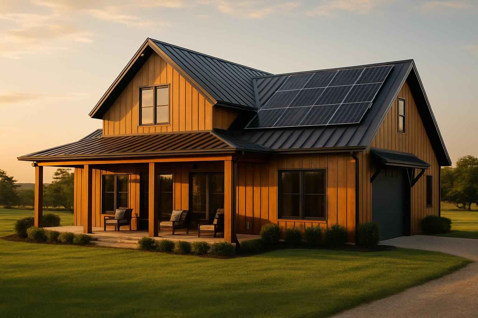 Barndominium Energy Upgrade Company in Pontotoc TX