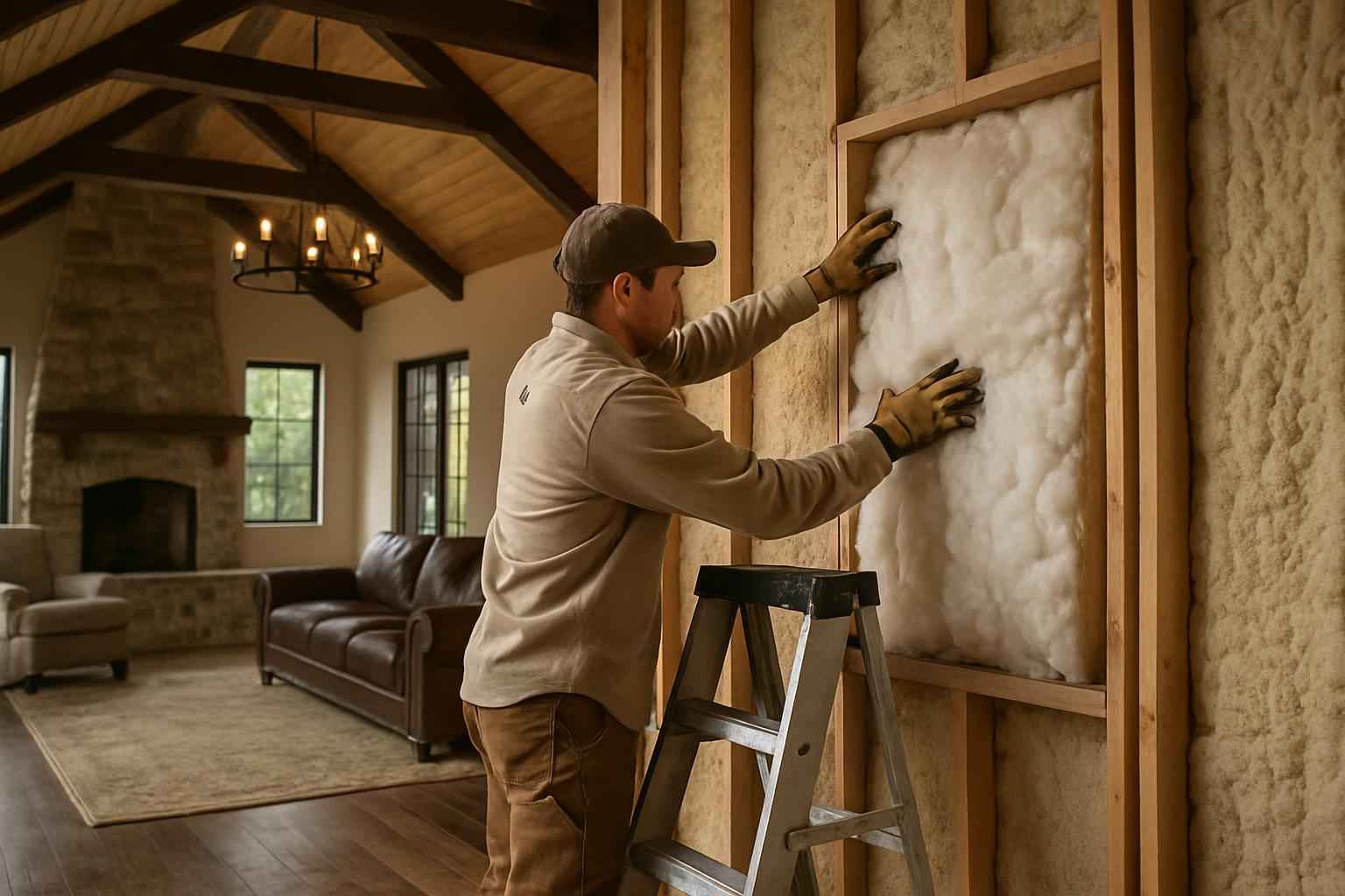 Barndominium Insulation Repair in Fischer TX