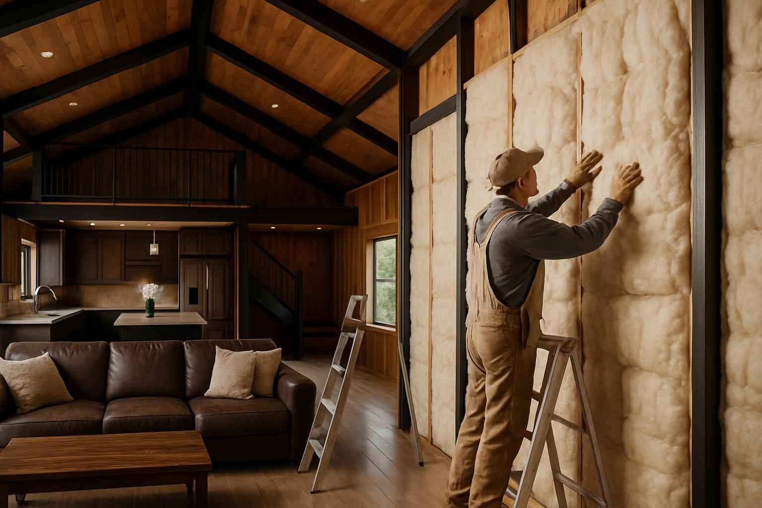 Barndominium Insulation Repair in Marble Falls TX