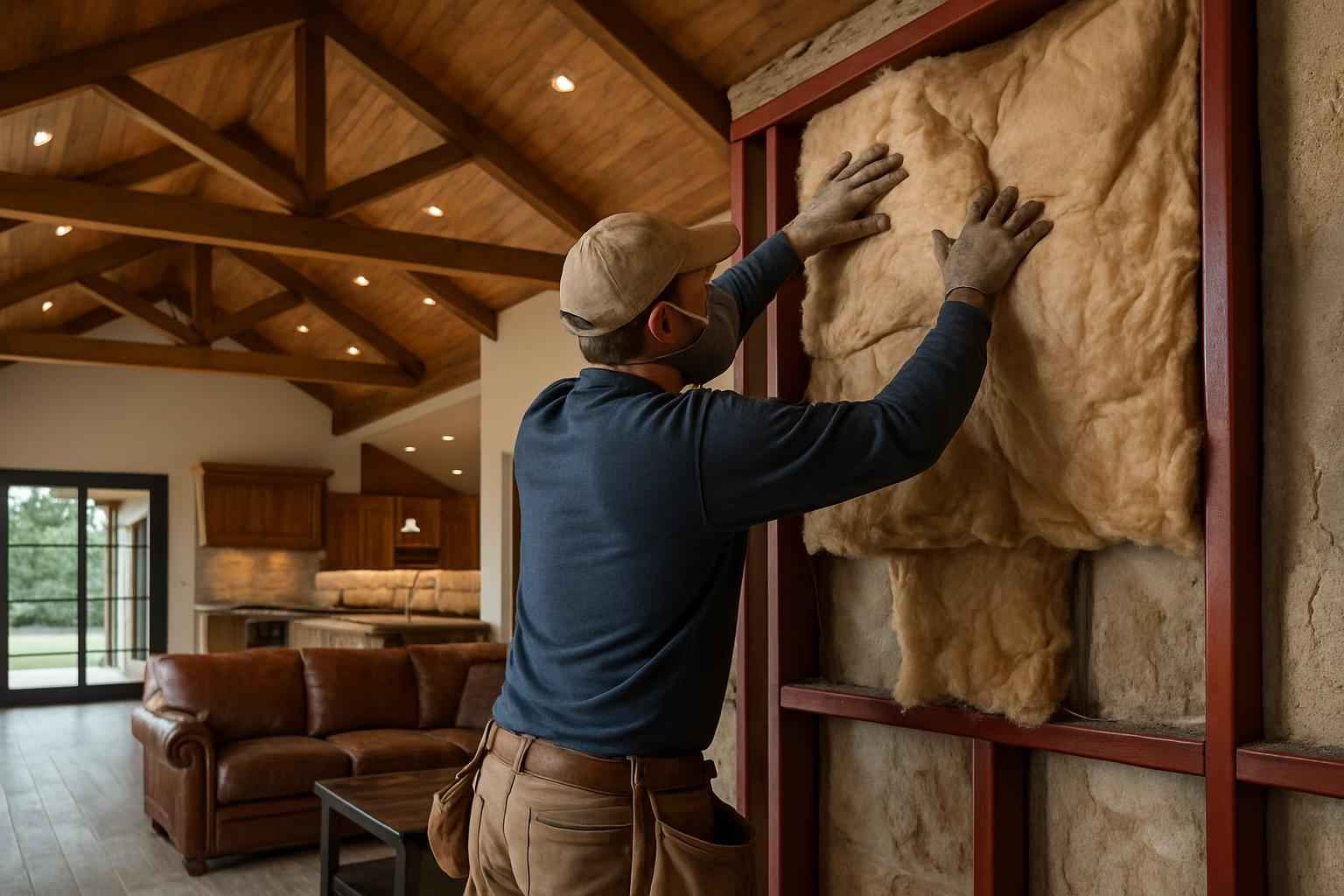 Barndominium Insulation Repair in Medina TX