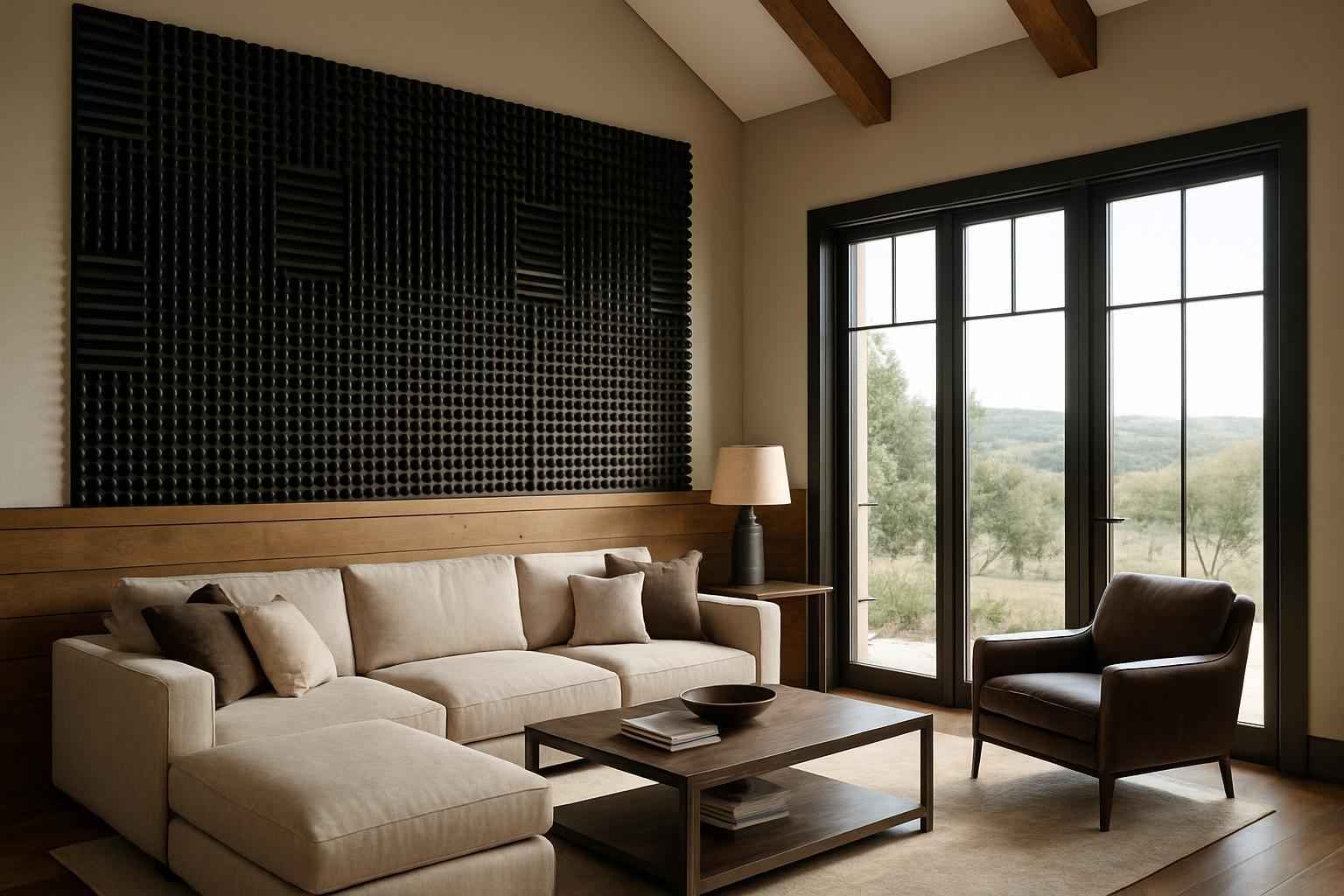 Barndominium Sound Control Foam in Marble Falls TX