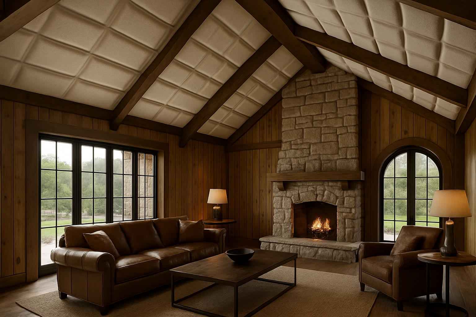 Barndominium Sound Control Foam in Mason TX