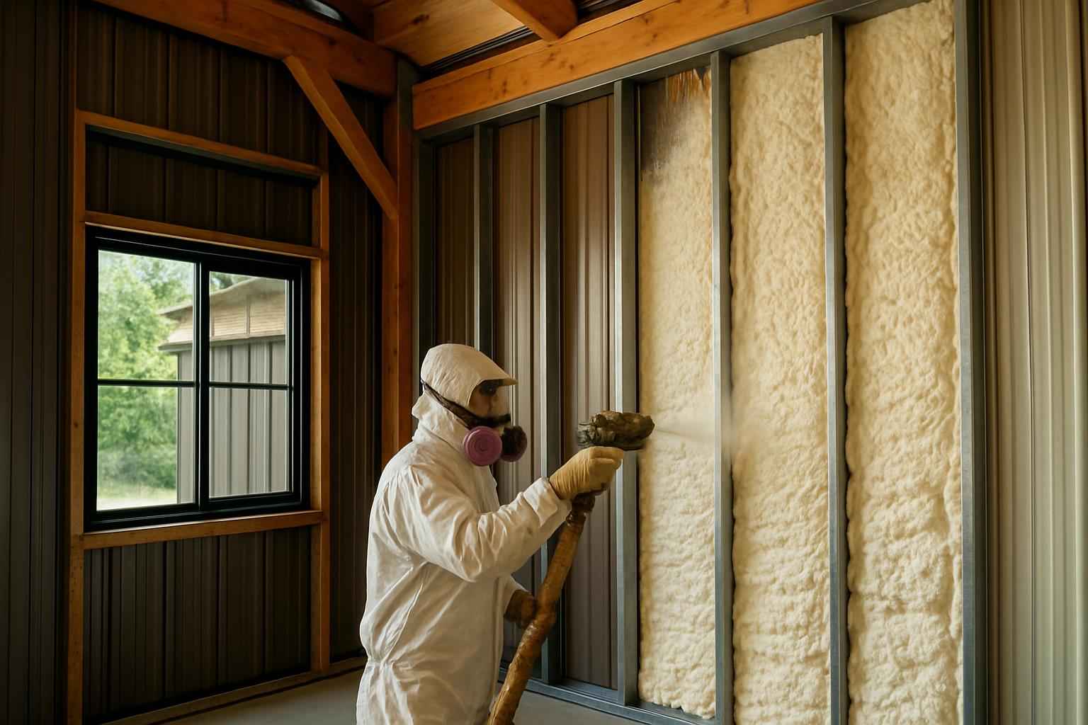 Barndominium Wall Insulation Service in Pipe Creek TX