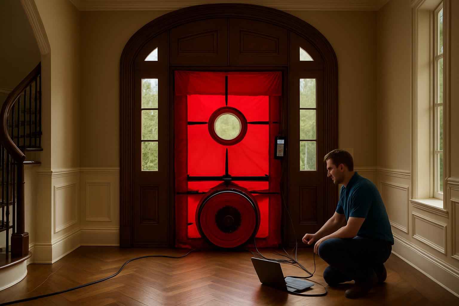 Blower Door Leak Seal Service in Burnet TX