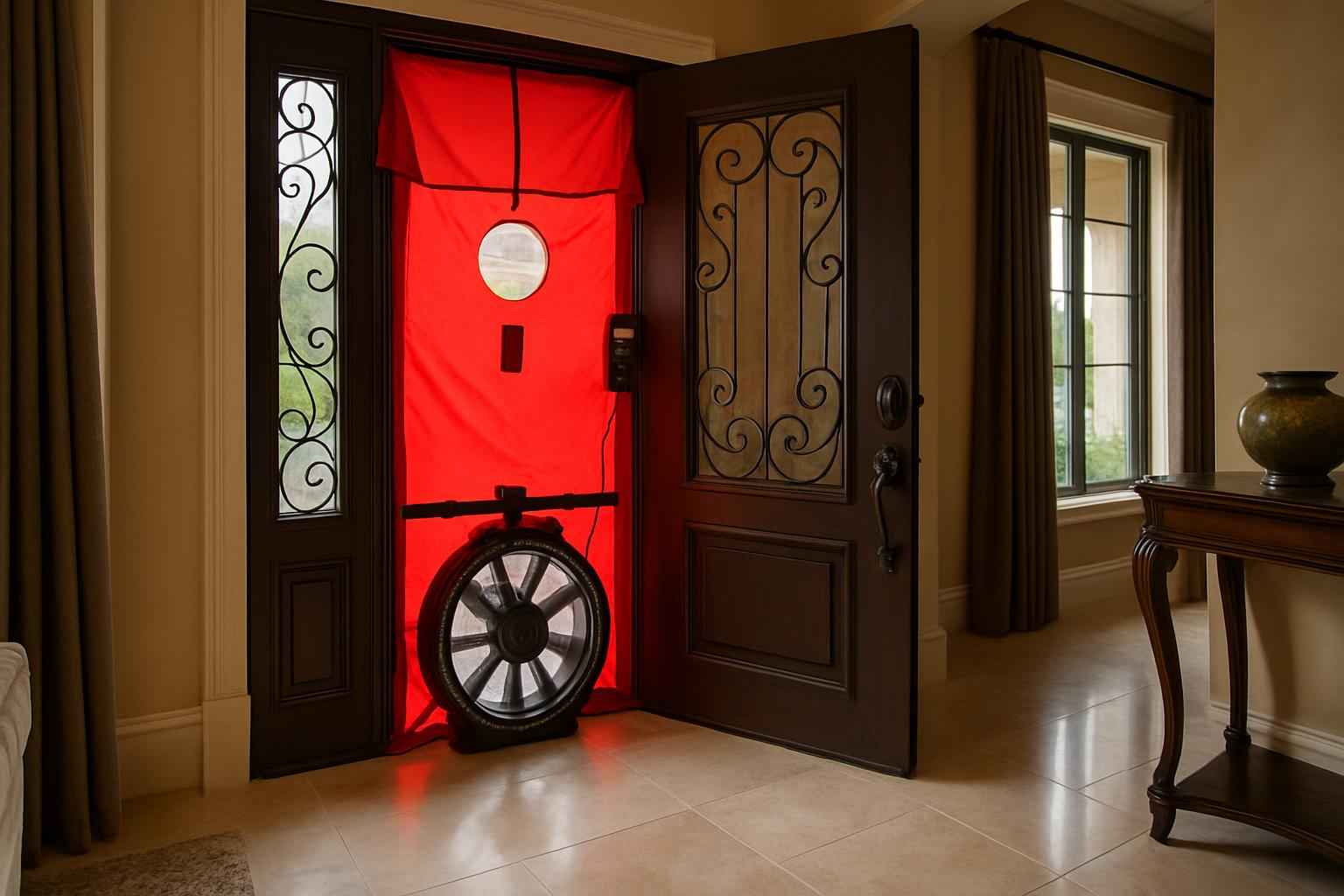 Blower Door Leak Seal Service in Cottonwood Shores TX