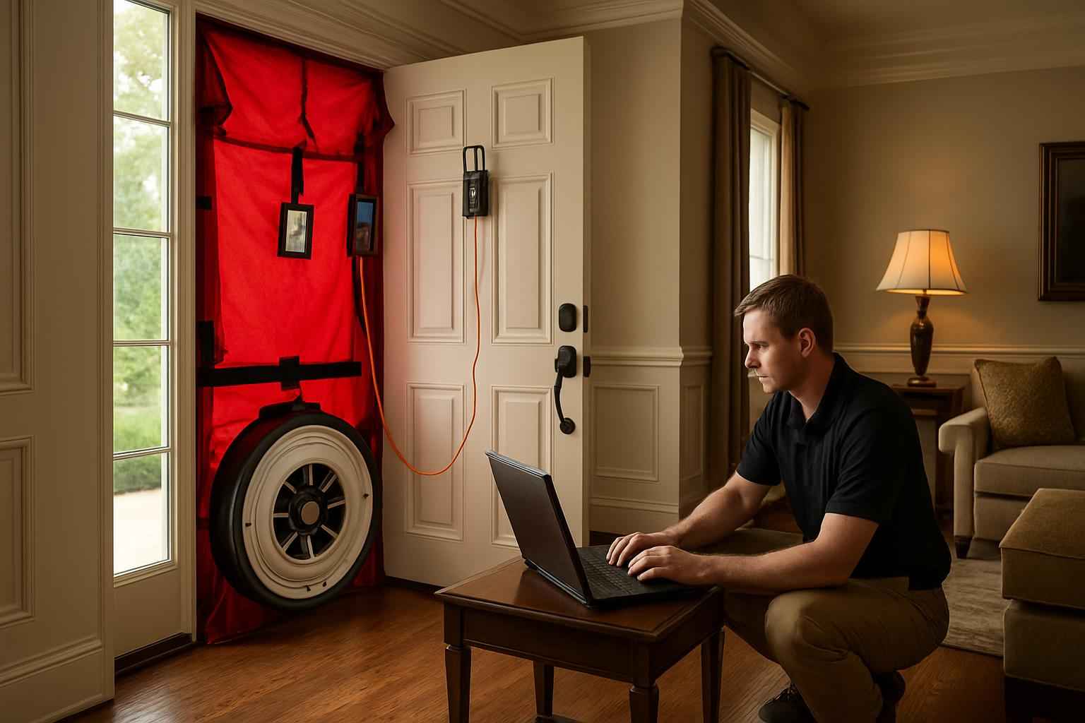 Blower Door Leak Seal Service in Medina TX