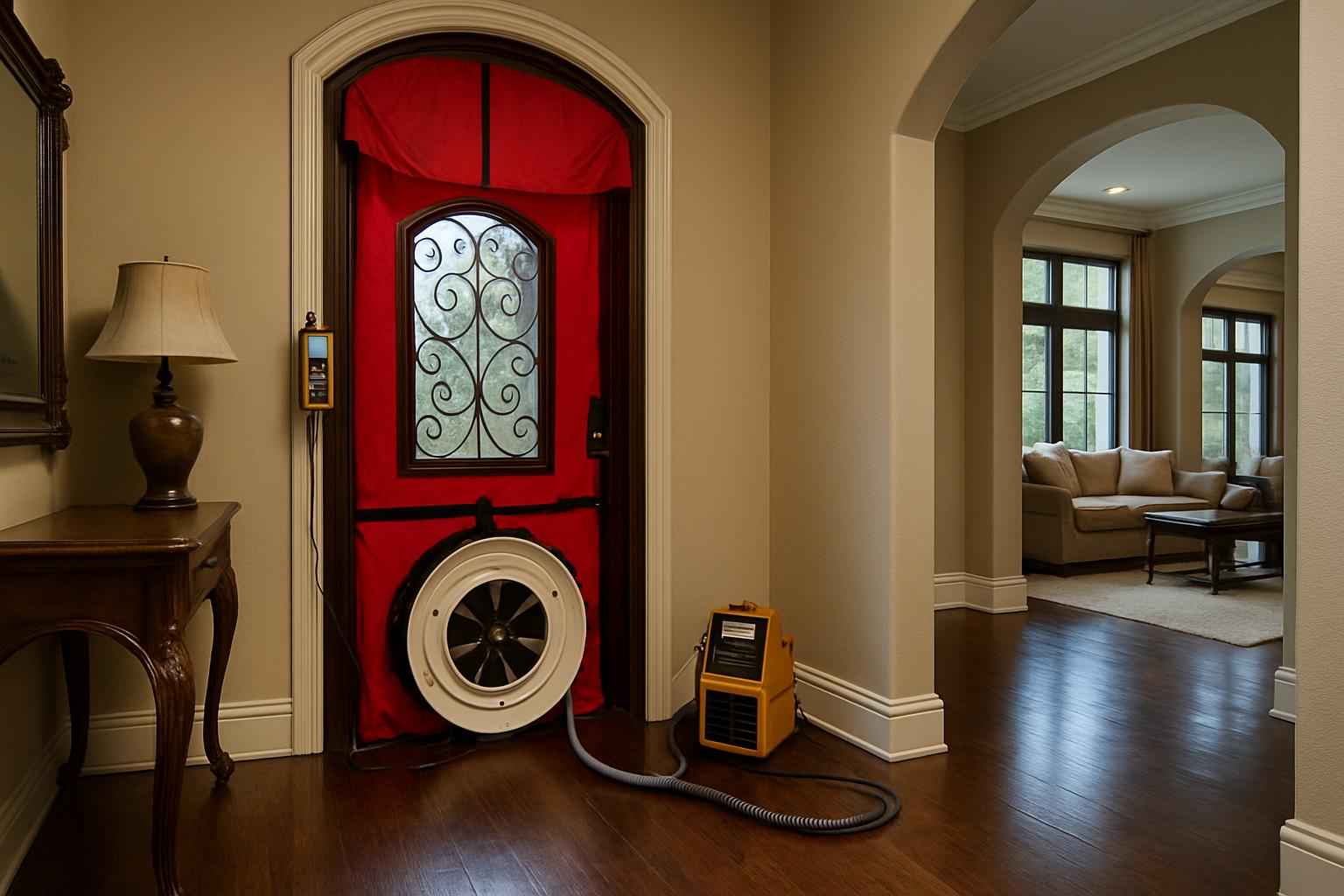 Blower Door Leak Seal Service in Pipe Creek TX