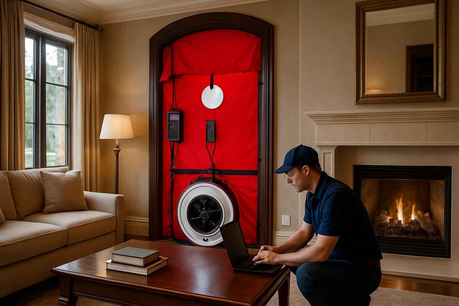 Blower Door Leak Seal Service in Pontotoc TX