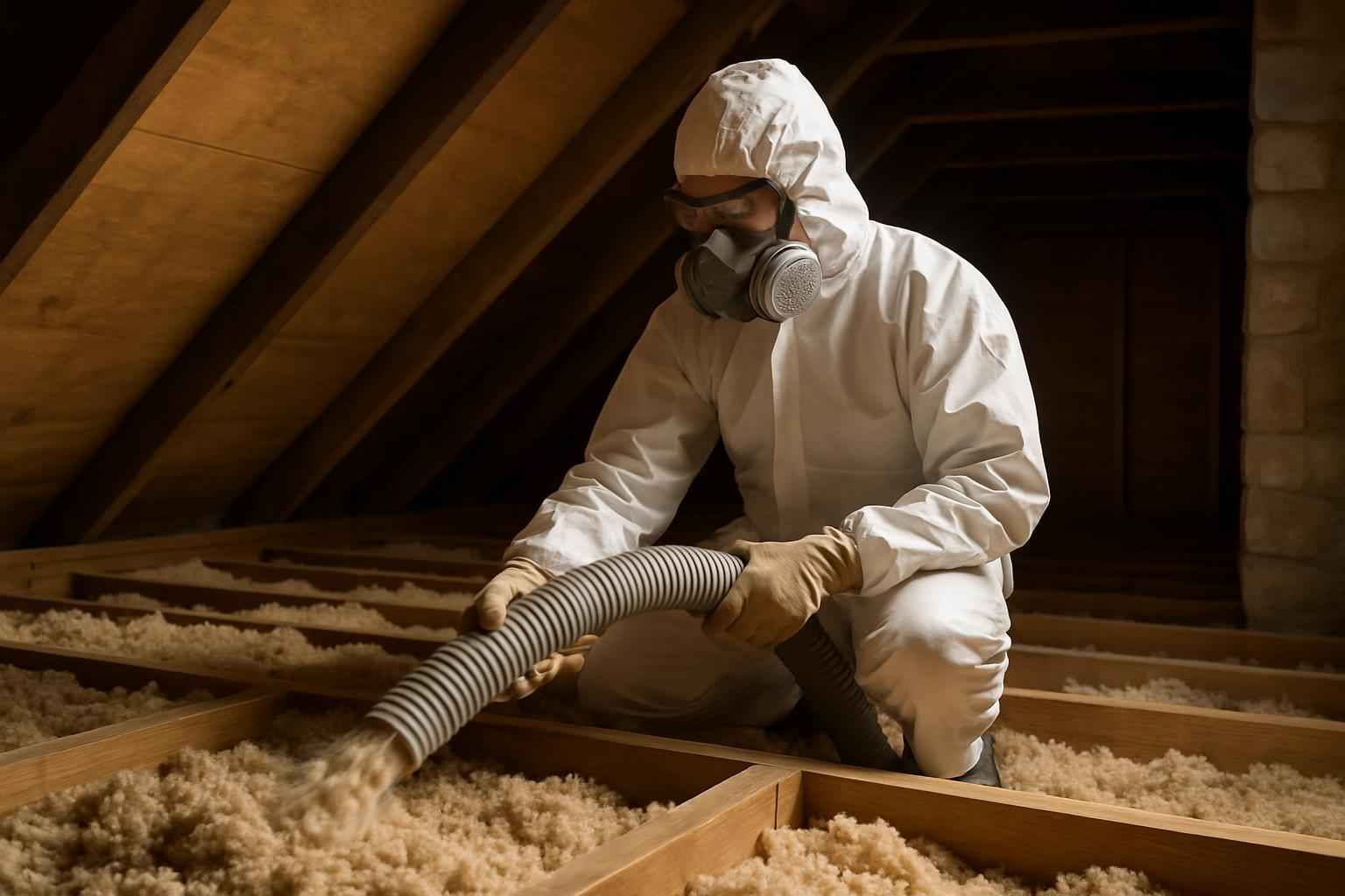 Blown Insulation Removal in Medina TX