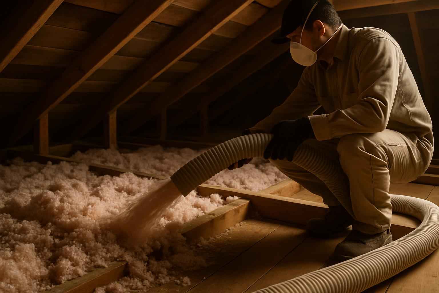 Blown Insulation Removal in Pipe Creek TX