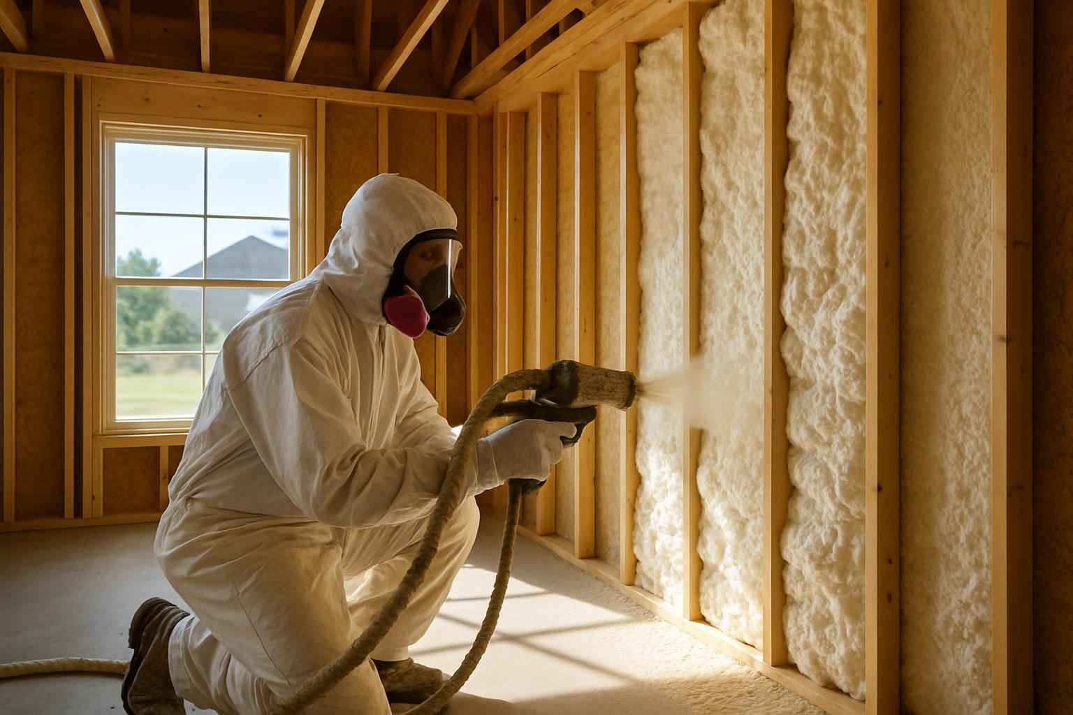 Builder Package Foam Installer in Burnet TX