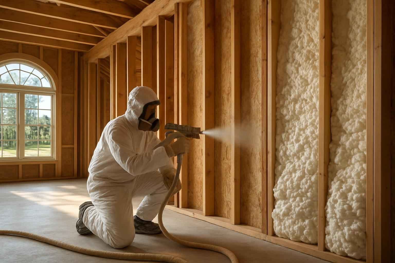 Builder Package Foam Installer in Mason TX