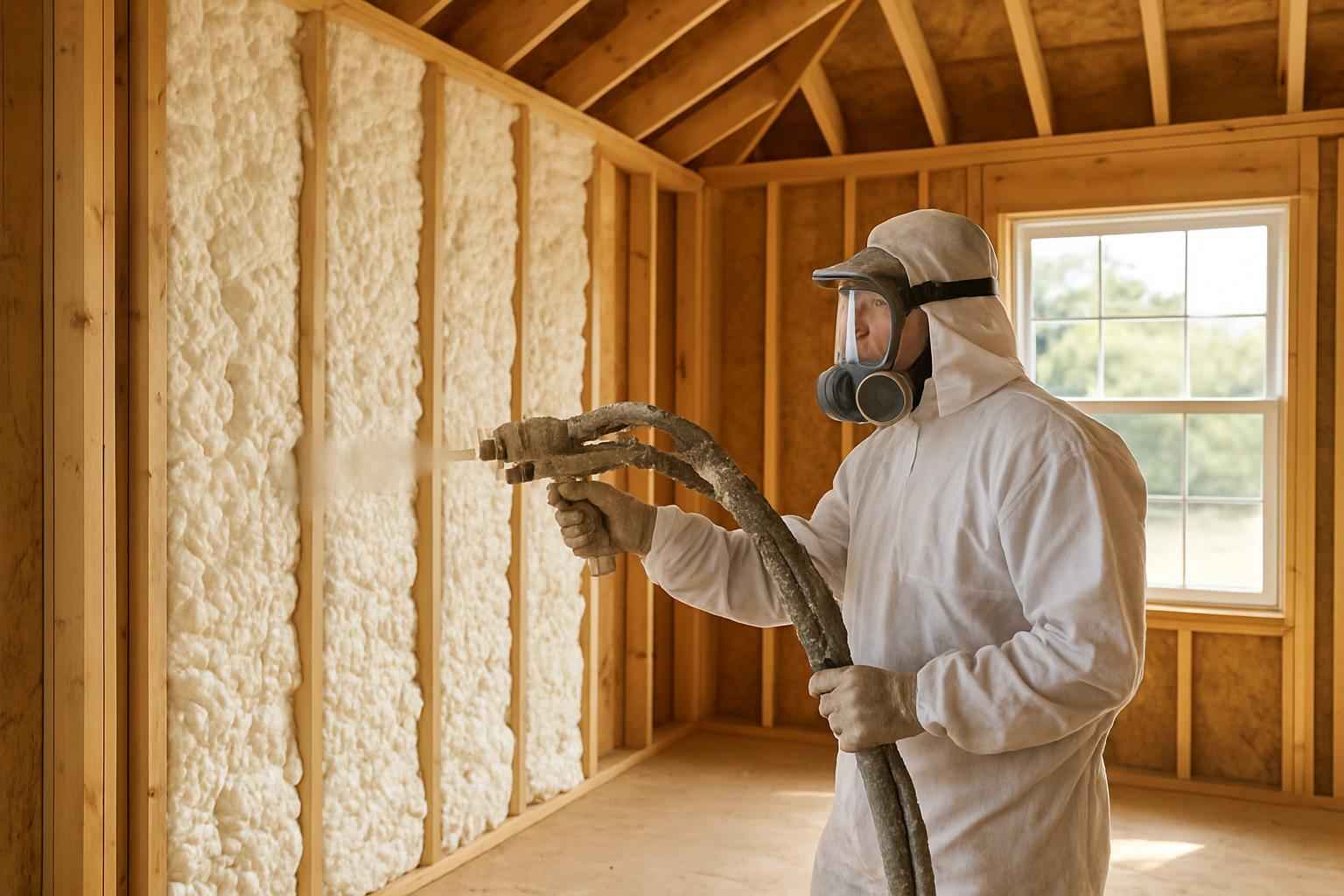 Builder Package Foam Installer in Medina TX