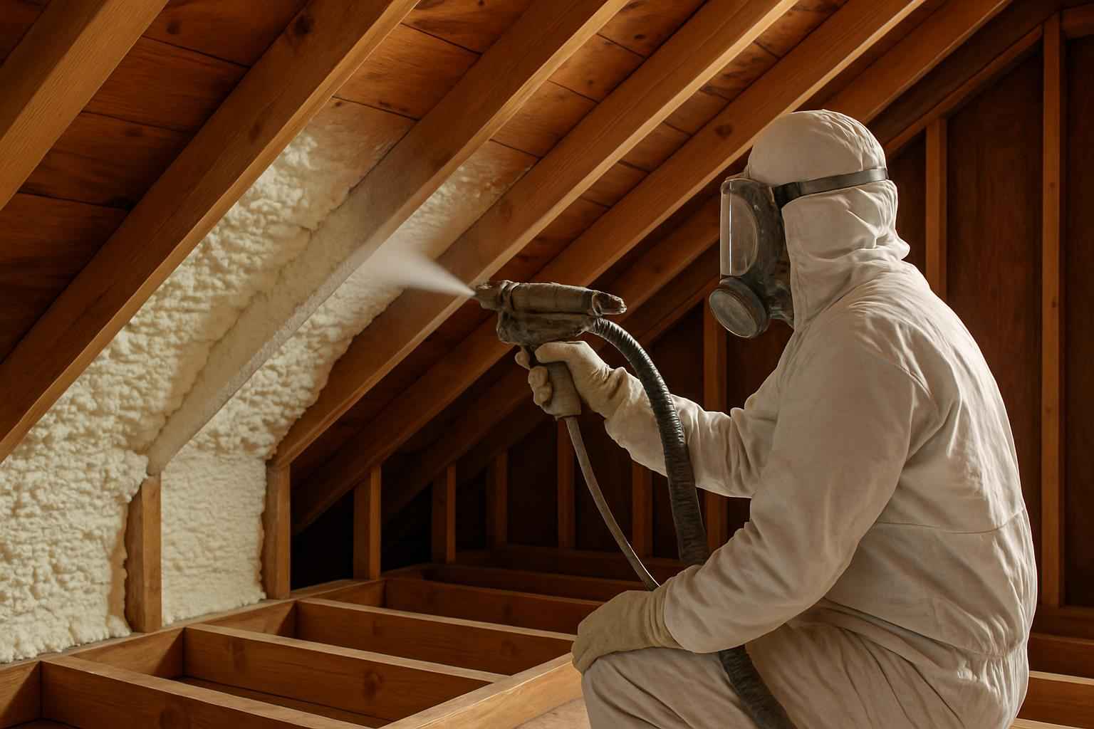 Closed Cell Attic Insulation in Burnet TX