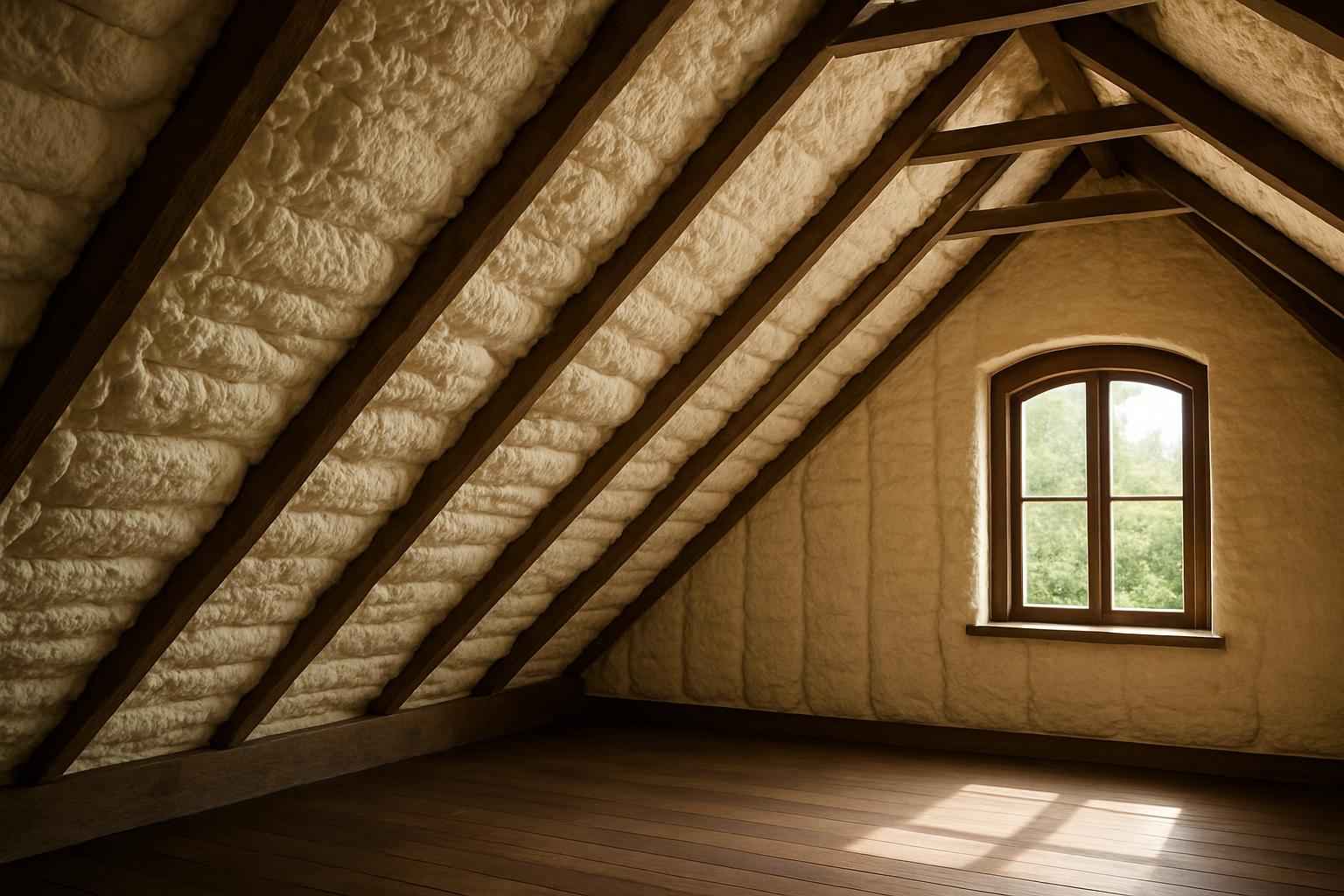 Closed Cell Attic Insulation in Mason TX