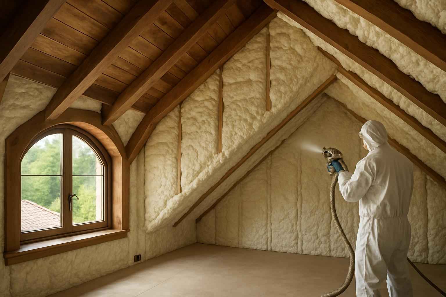 Closed Cell Attic Insulation in Medina TX