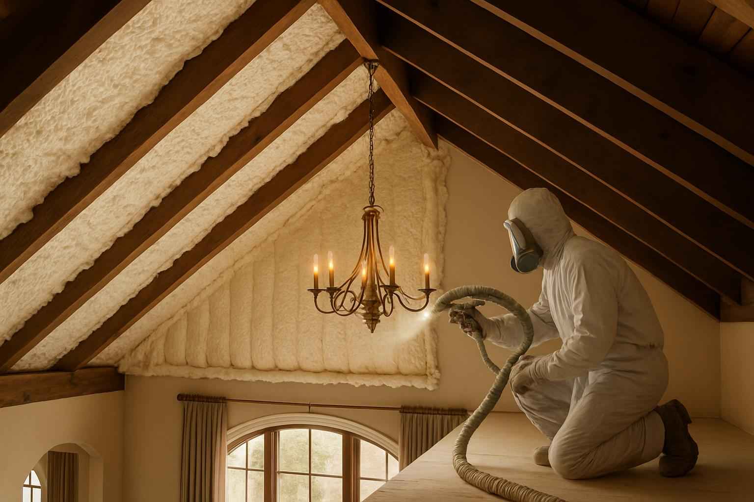 Closed Cell Attic Insulation in Pontotoc TX