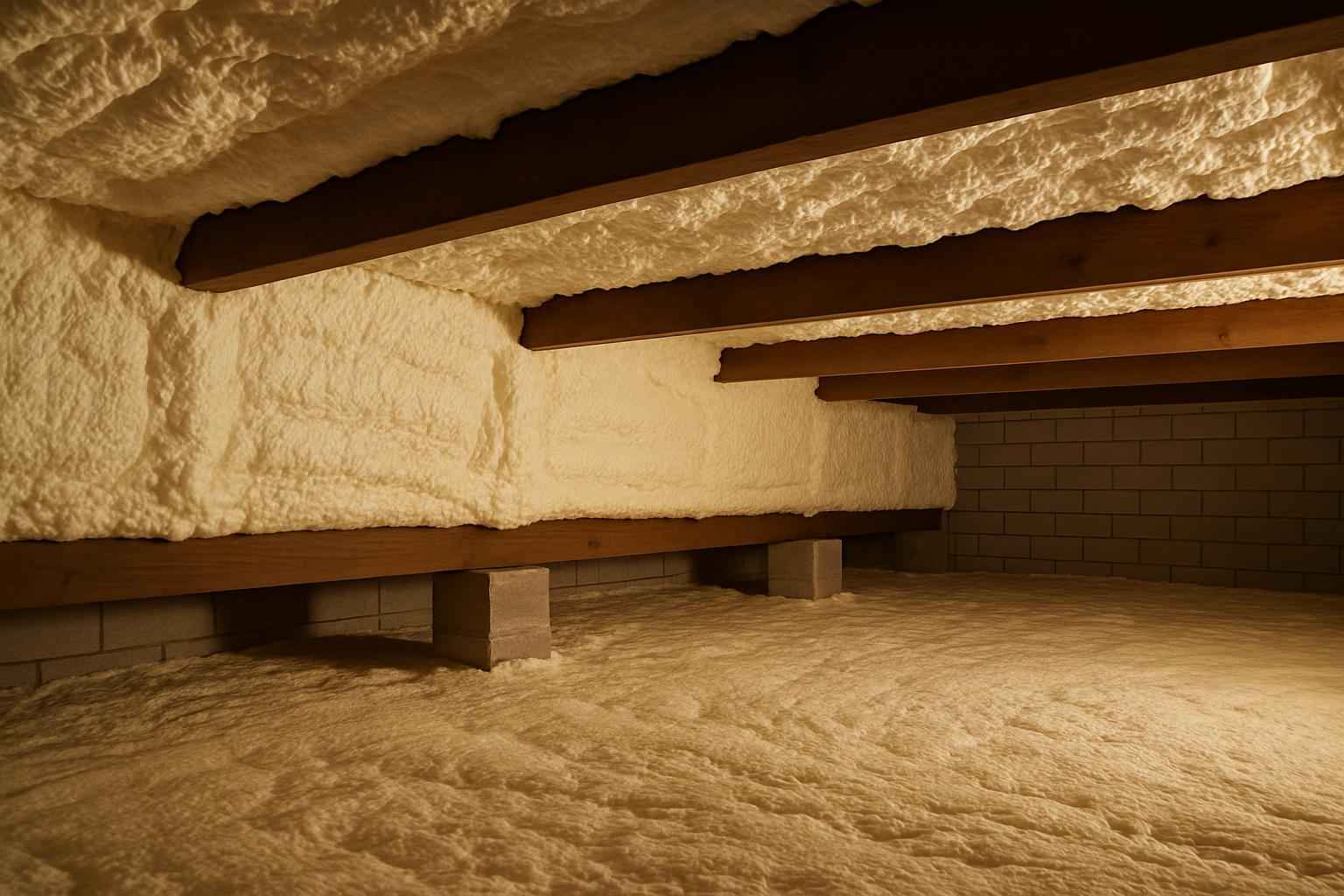Closed Cell Crawl Space Insulation in Burnet TX