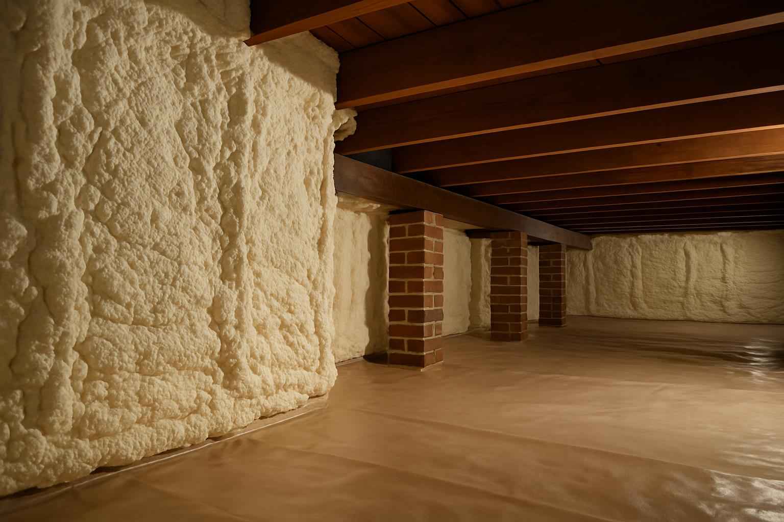 Closed Cell Crawl Space Insulation in Medina TX
