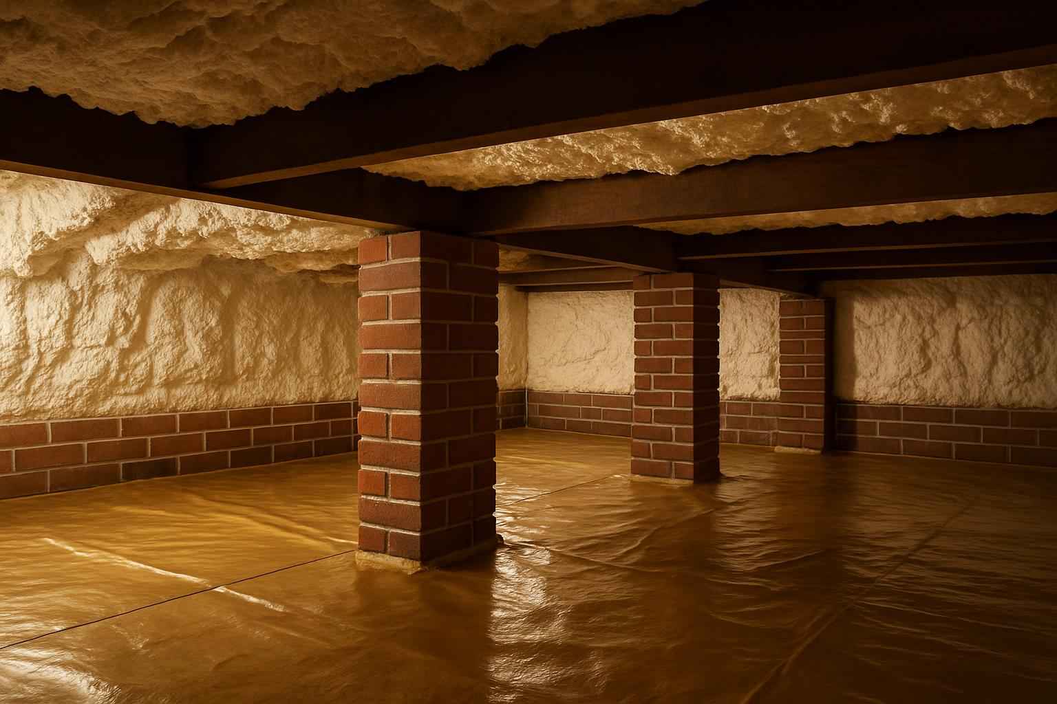 Closed Cell Crawl Space Insulation in Pontotoc TX