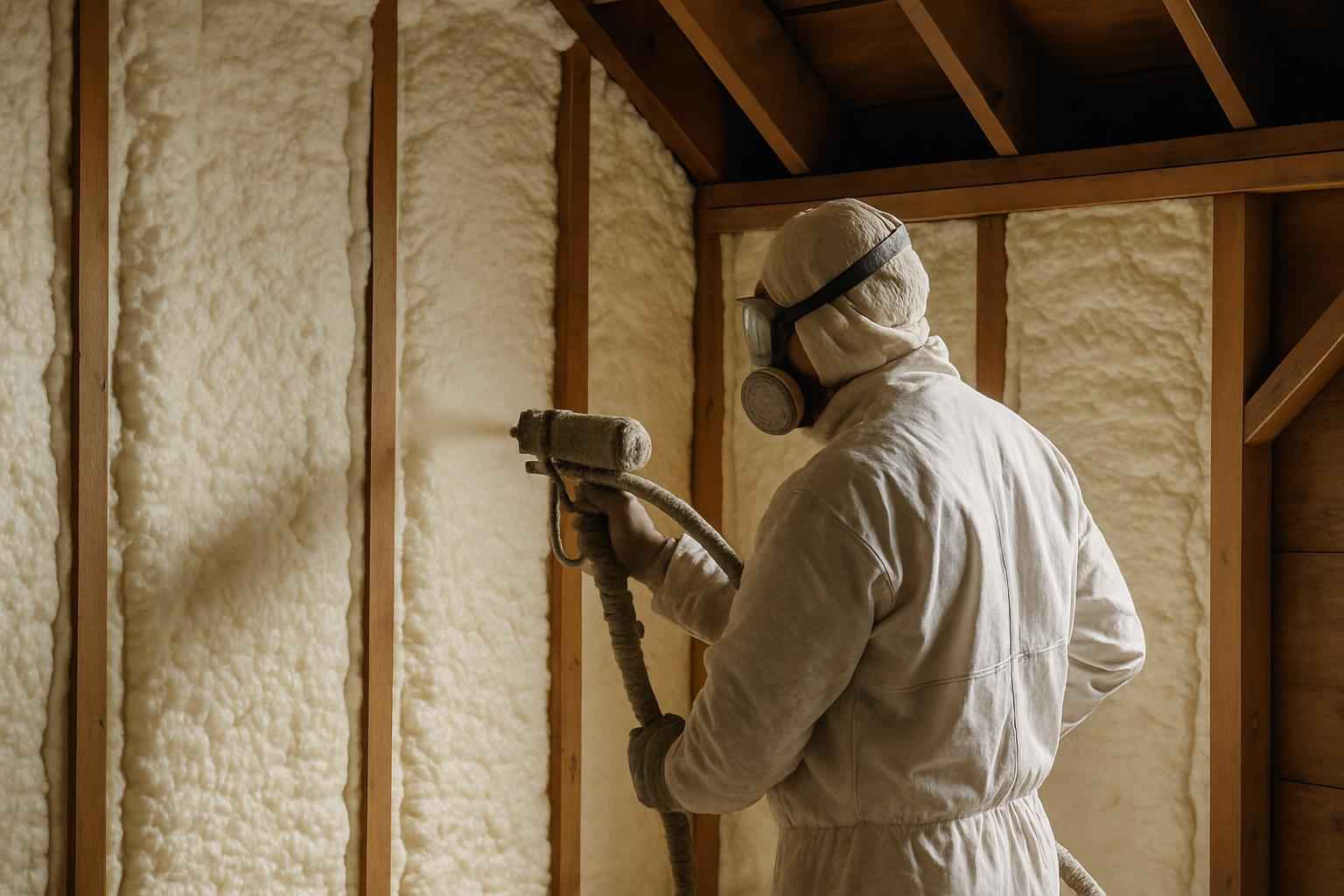 Closed Cell Foam Installation In Pontotoc TX