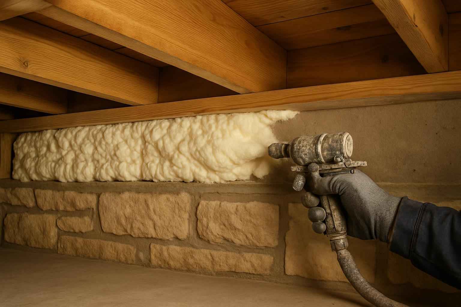 Closed Cell Rim Joist Sealing in Burnet TX