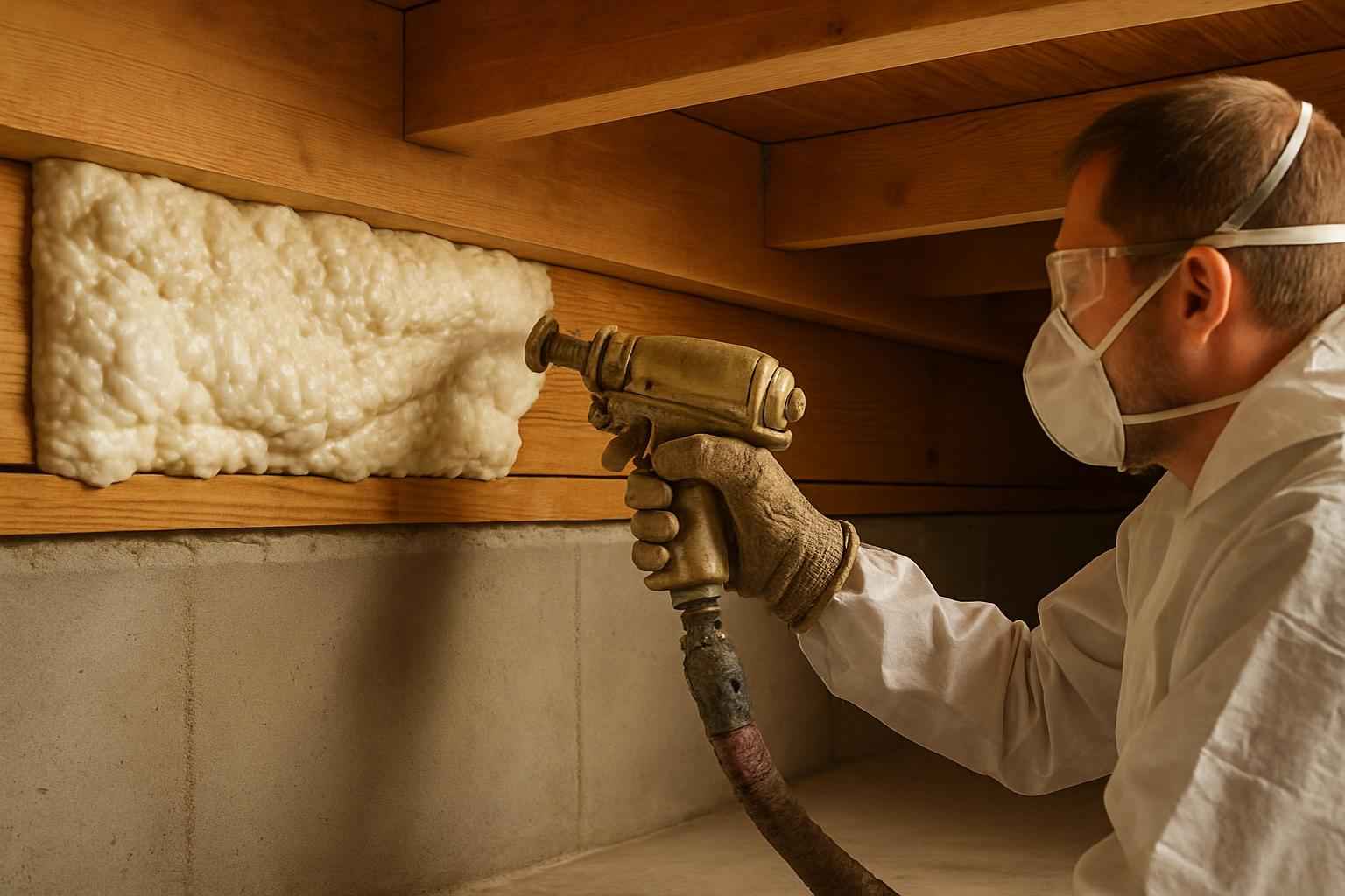 Closed Cell Rim Joist Sealing in Fischer TX