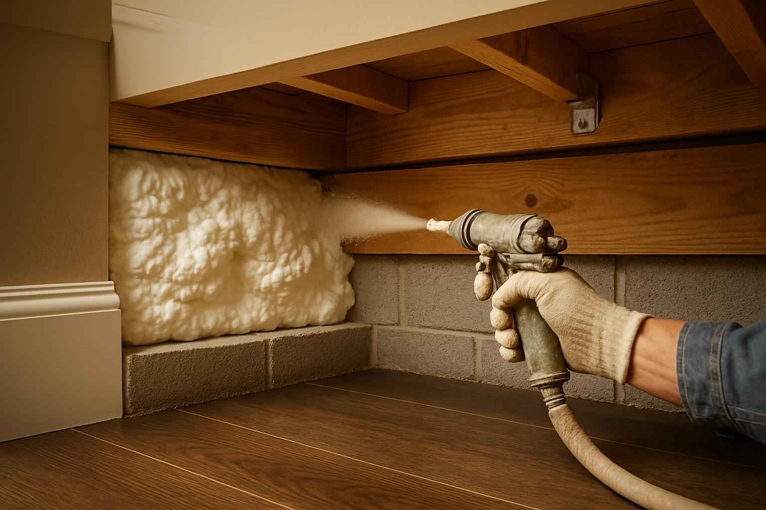 Closed Cell Rim Joist Sealing in Medina TX