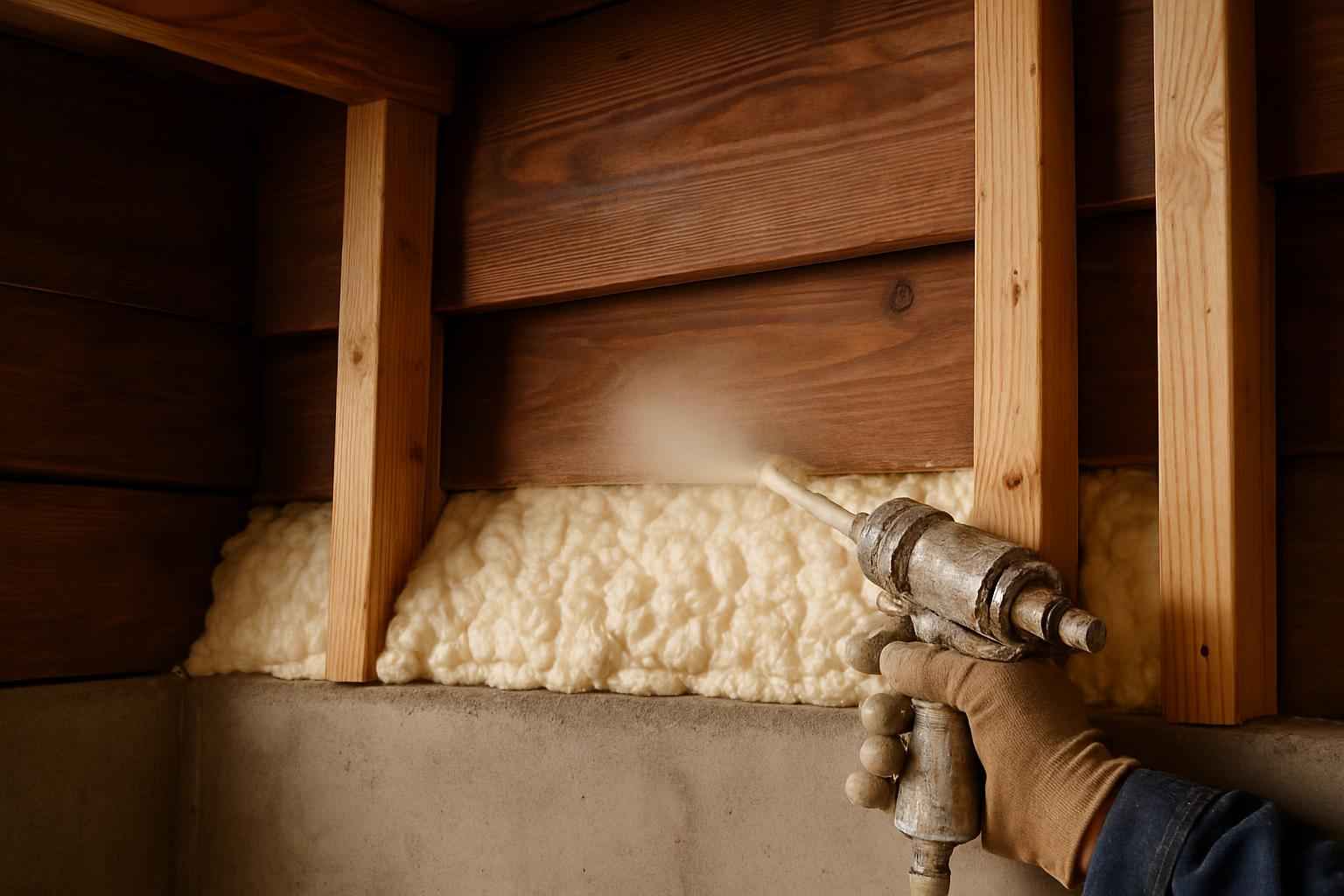 Closed Cell Rim Joist Sealing in Pontotoc TX