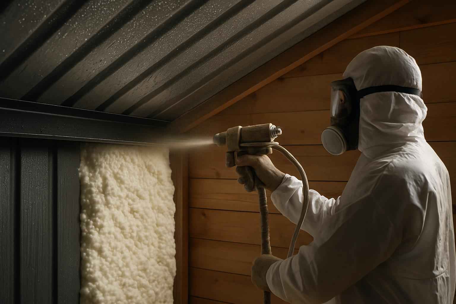 Condensation Control Foam Service in Fischer TX