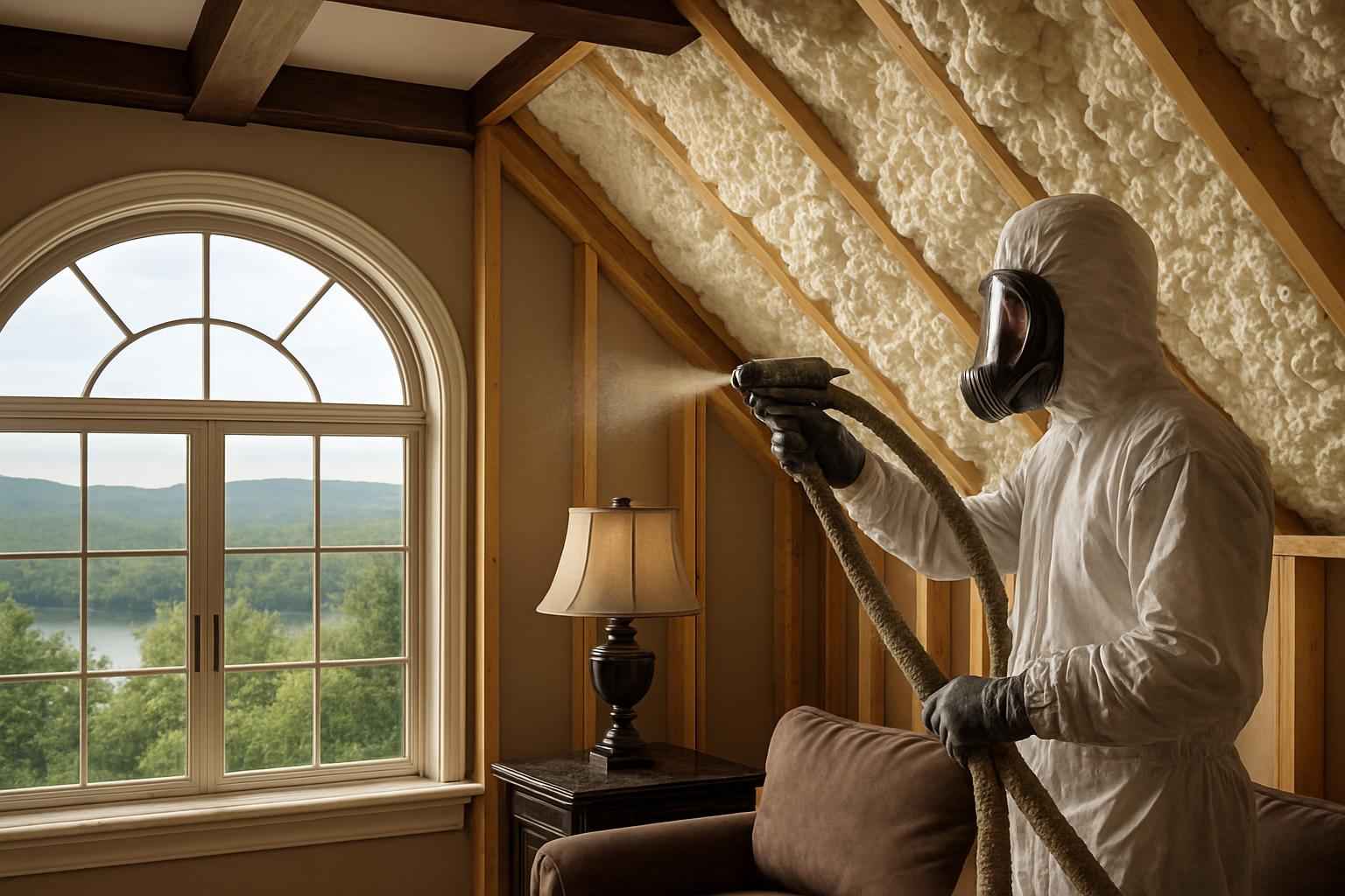 Condensation Control Foam Service in Marble Falls TX