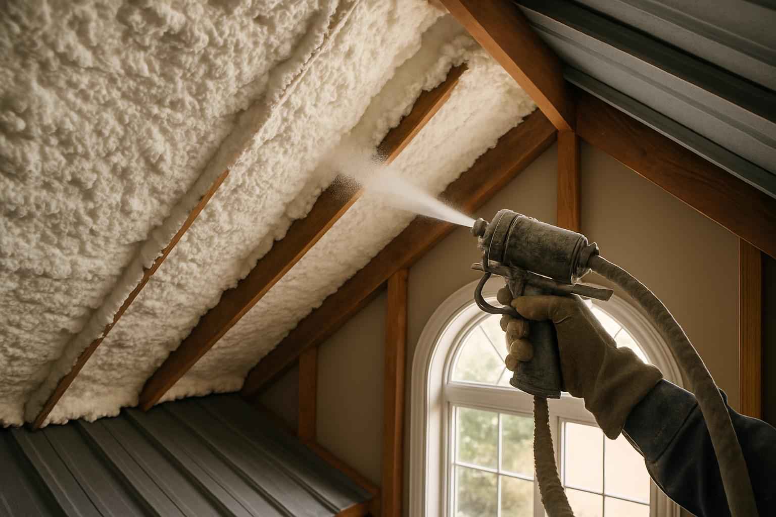 Condensation Control Foam Service in Mason TX