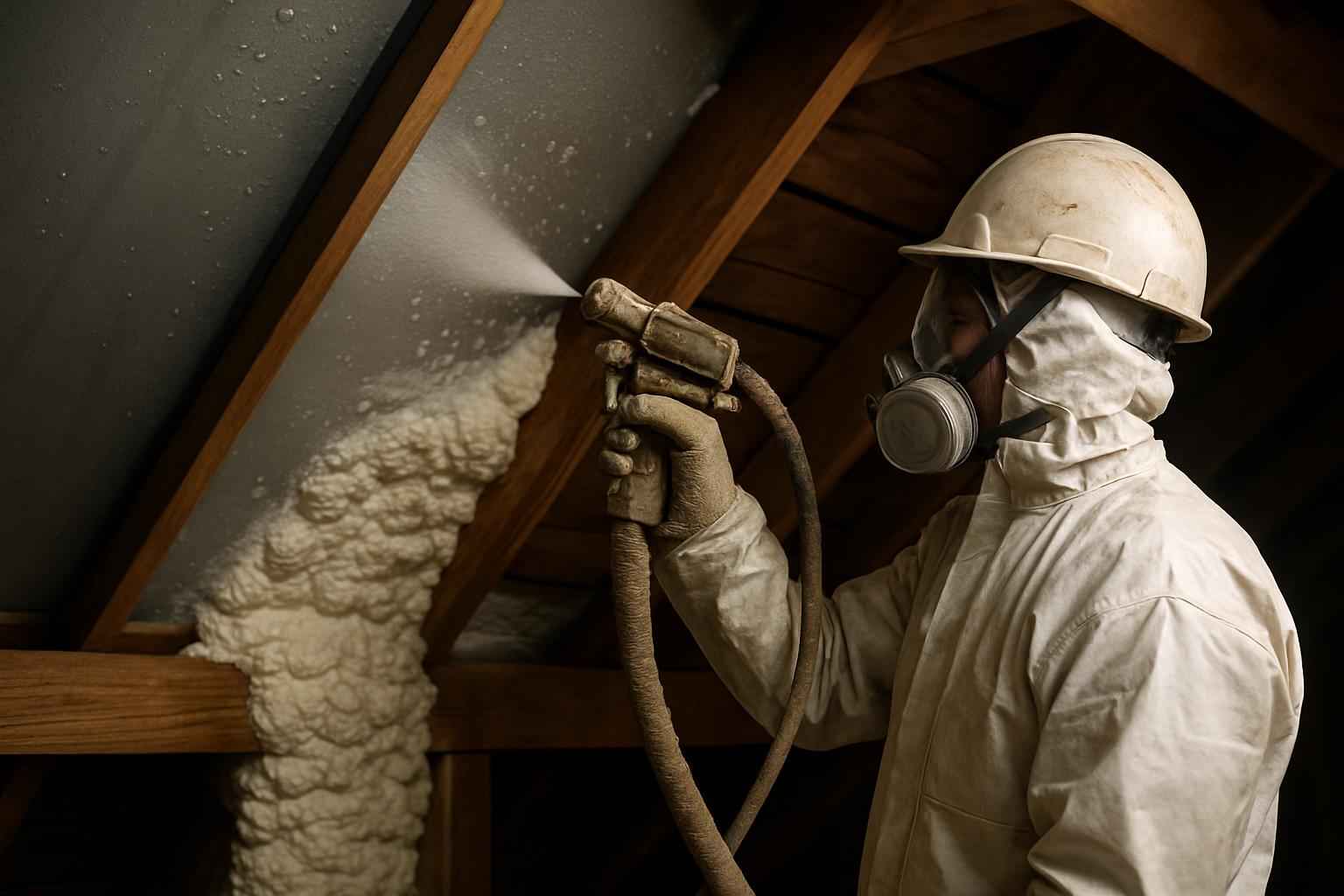 Condensation Control Spray Foam in Mason TX