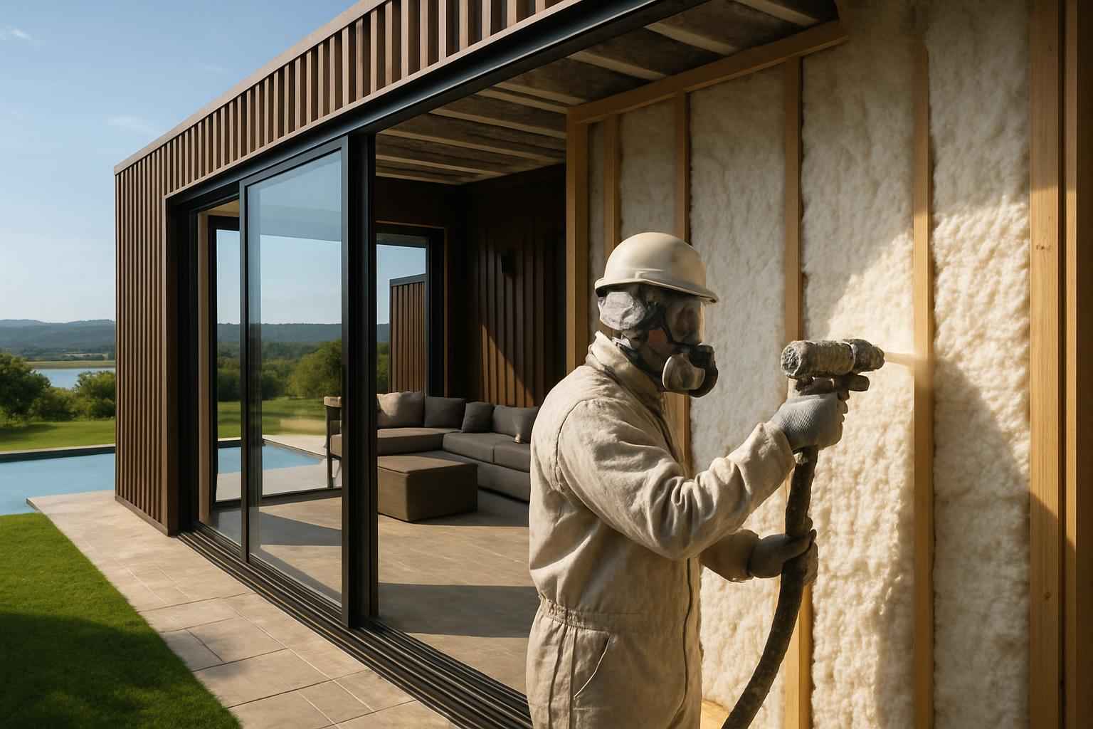 Container Home Insulation Company in Marble Falls TX