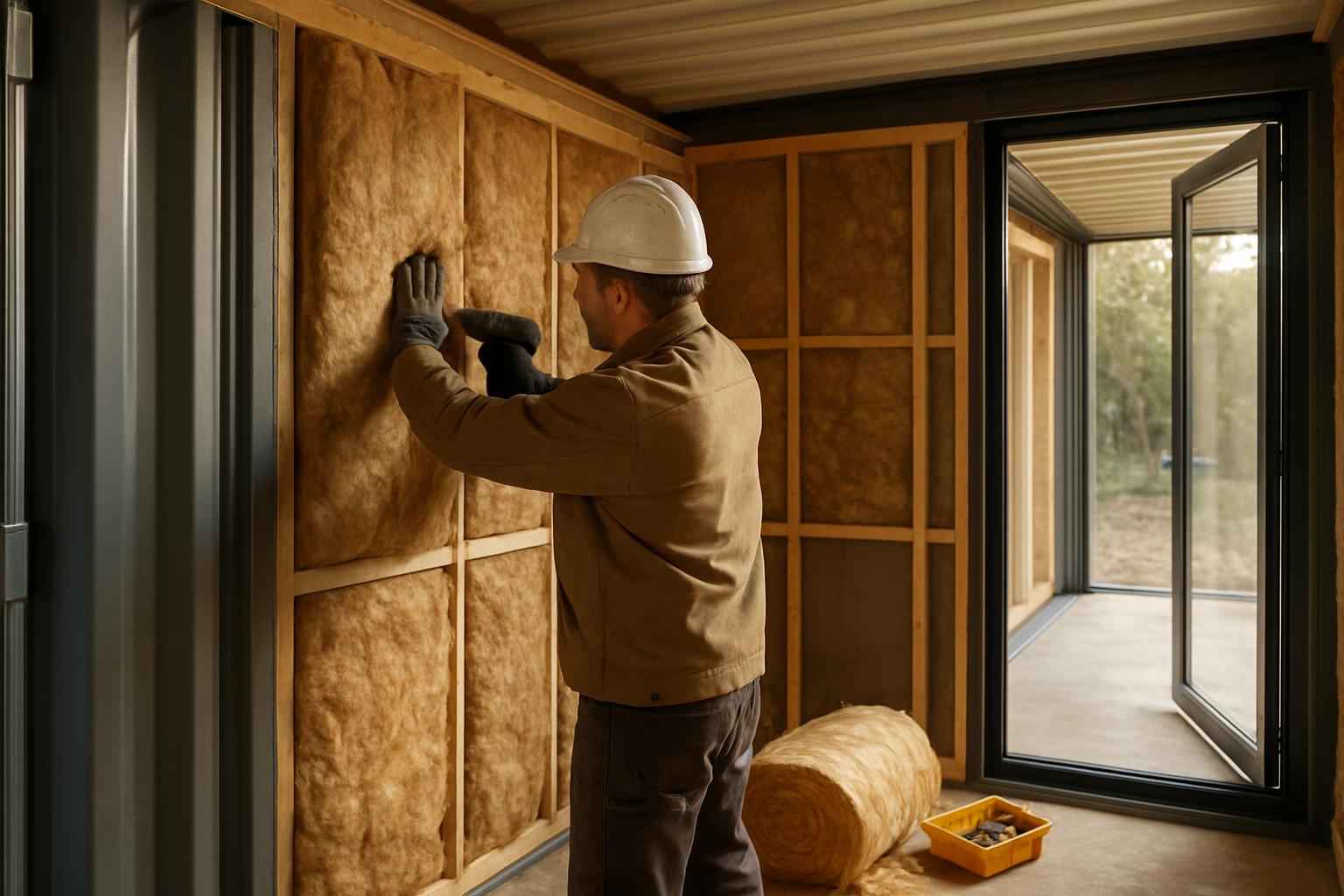 Container Insulation Repair in Burnet TX