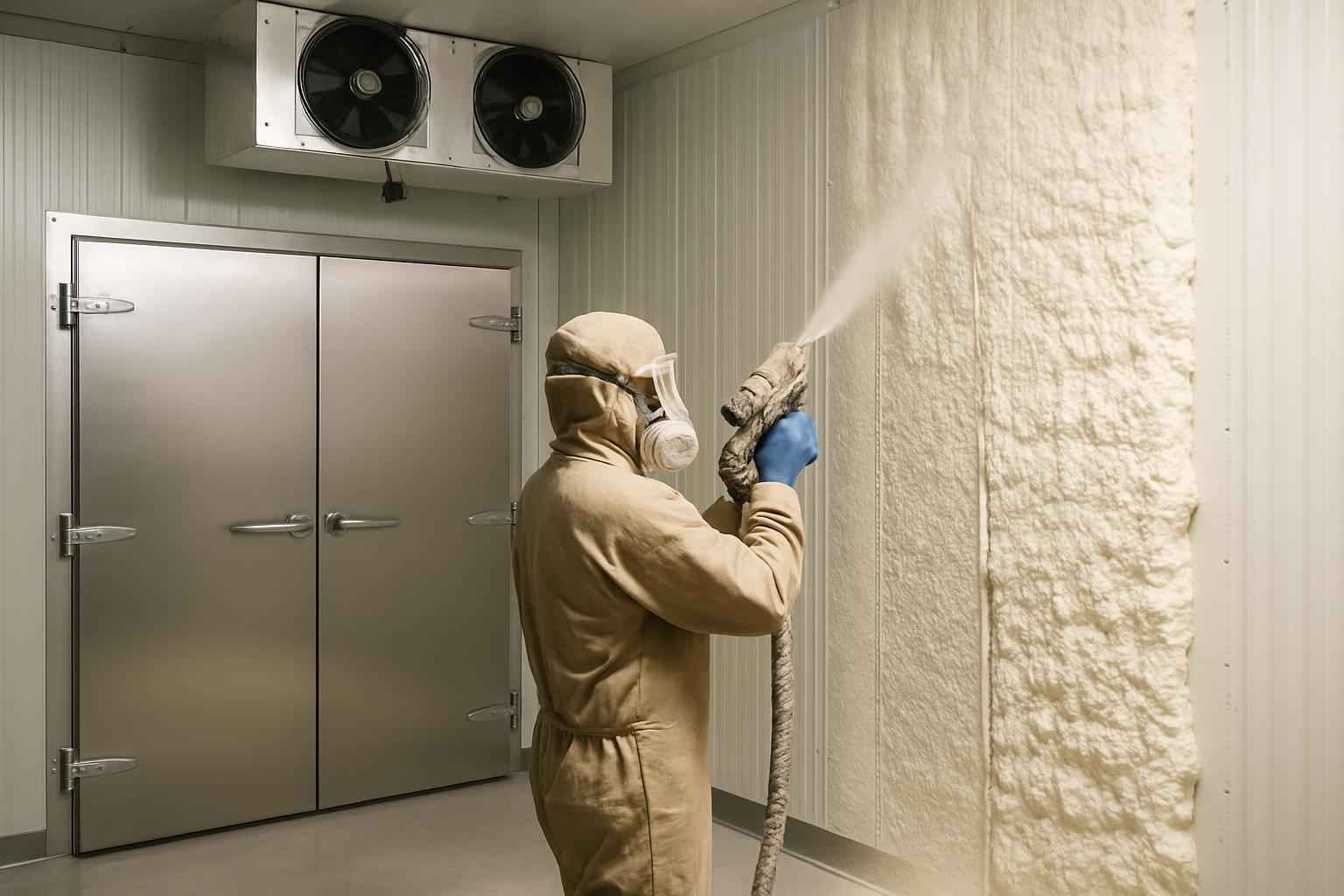 Cooler Freezer Foam Installation in Medina TX