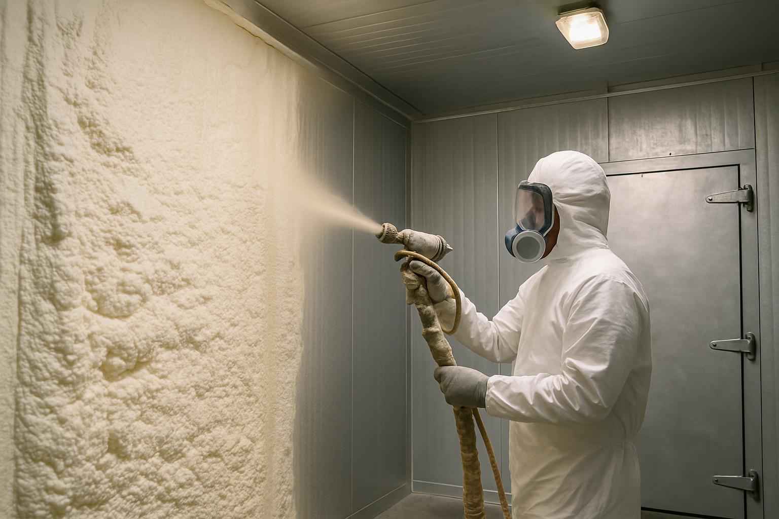 Cooler Freezer Foam Installation in Pontotoc TX