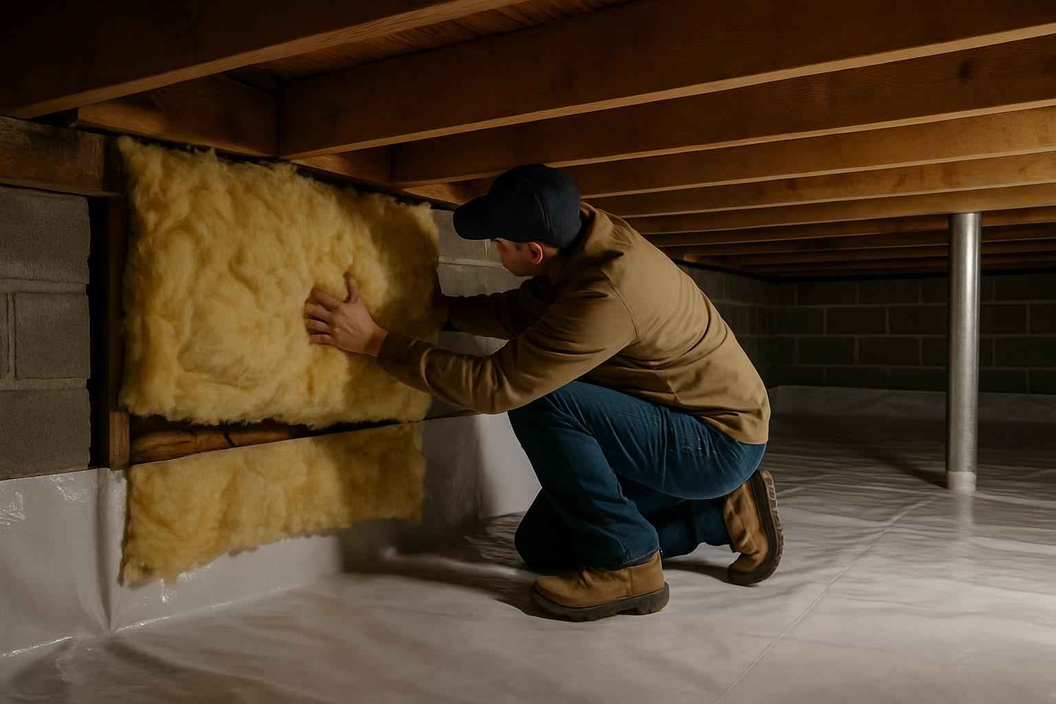 Crawl Space Insulation Repair in Marble Falls TX