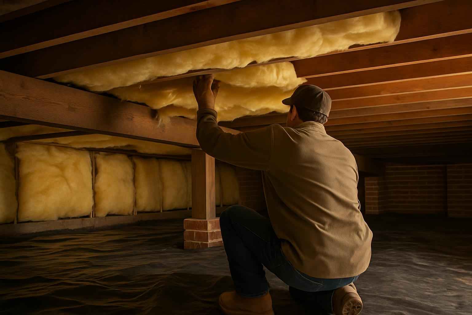 Crawl Space Insulation Repair in Medina TX