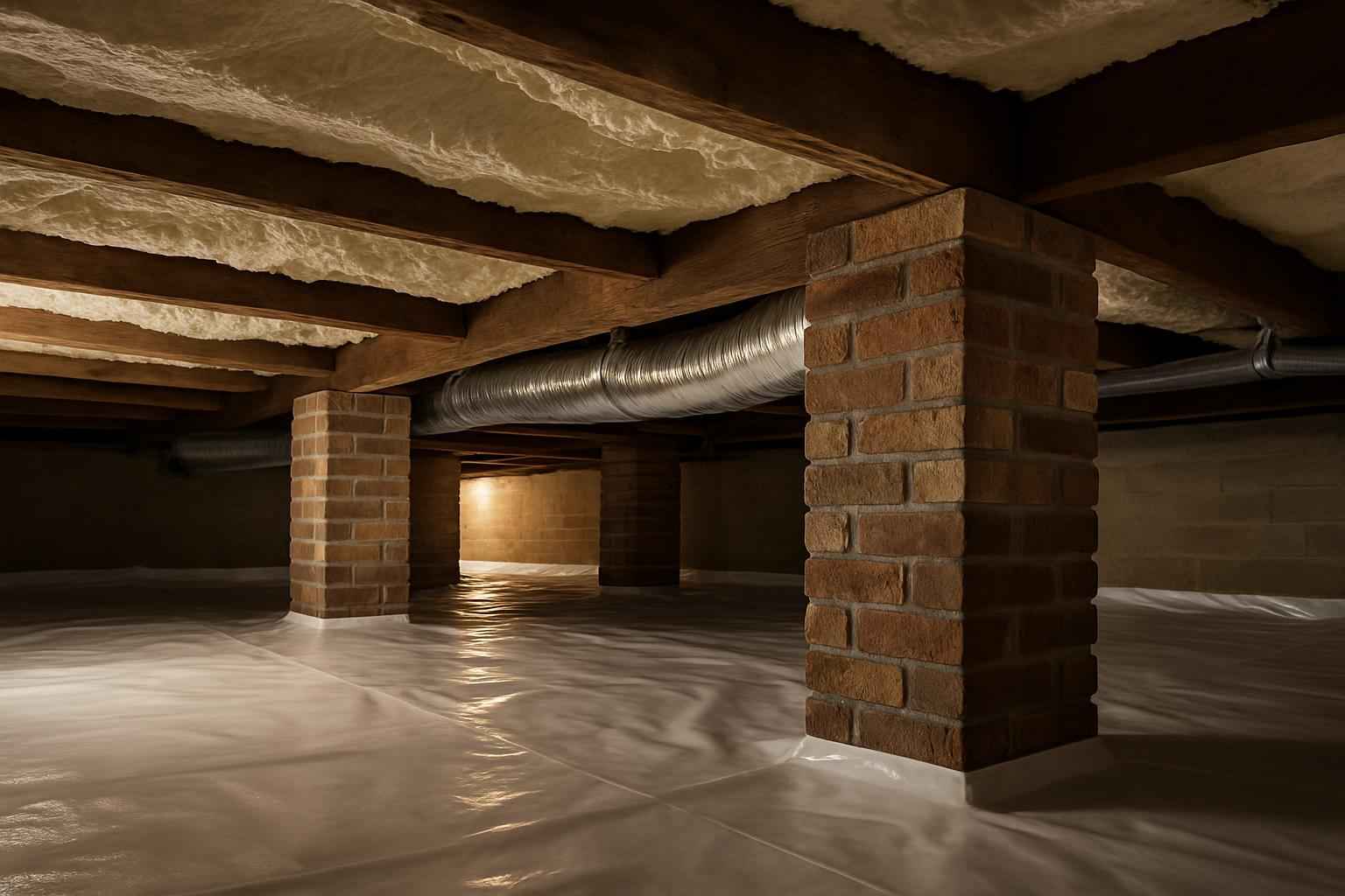 Crawl Space Retrofit Insulation in Pipe Creek TX