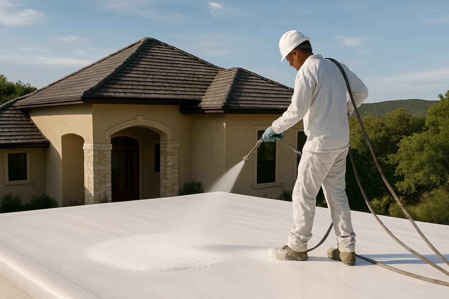 Elastomeric Recoat Service in Burnet TX